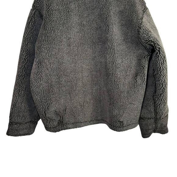 WILSONS B-3 Aviator Reversible Leather Sherpa Flight Bomber Jacket Black Medium - Picture 13 of 16